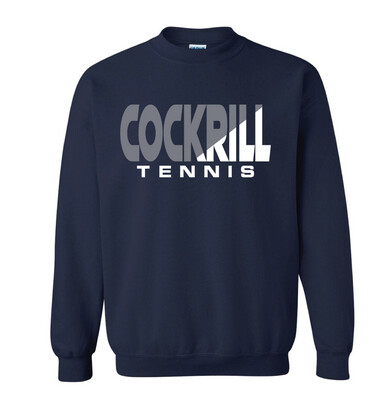 Cockrill Tennis - 2-Tone - Crew Sweatshirt