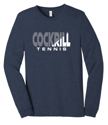 Cockrill Tennis - 2-Tone - Bella+Canvas Long Sleeve