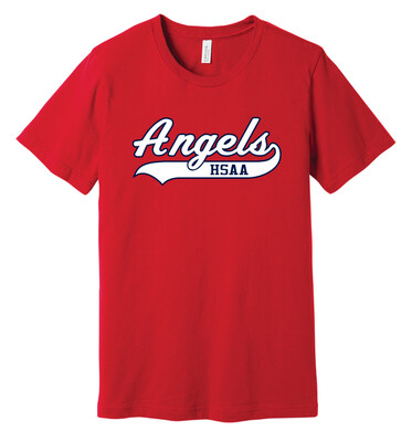 HSAA Softball - Script - Bella+Canvas Short Sleeve