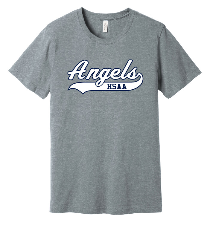 HSAA Softball - Script - Bella+Canvas Short Sleeve