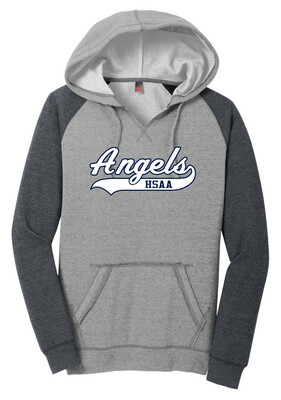 HSAA Softball - Script - Lightweight Raglan Hoodie