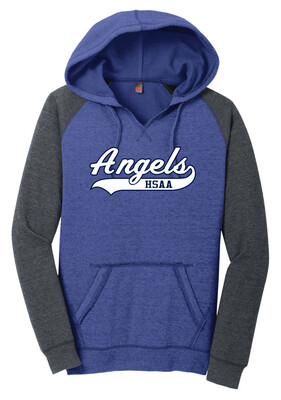 HSAA Softball - Script - Lightweight Raglan Hoodie
