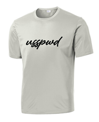 USSPWDC - Distressed Script - Unisex Dri-Fit Short Sleeve