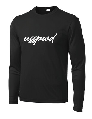USSPWDC - Distressed Script - Unisex Dri-Fit Long Sleeve