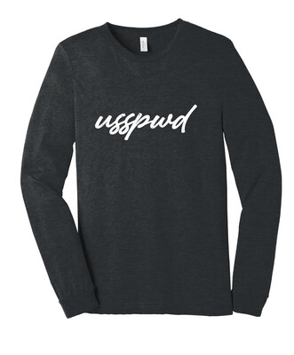 USSPWDC - Distressed Script - Unisex Bella+Canvas Long Sleeve