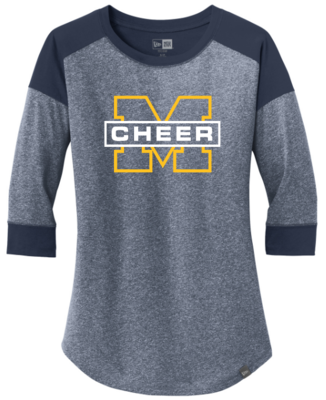 McKinney Cheer - Cheer Mom - Raglan Tee