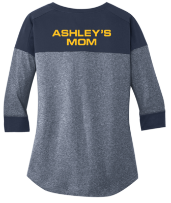 McKinney Cheer - Cheer Mom - Raglan Tee