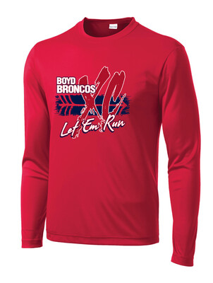 Boyd XC/T&amp;F - Big XC - Dri-Fit Long Sleeve