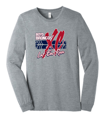 Boyd XC/T&amp;F - Big XC - Bella+Canvas Long Sleeve