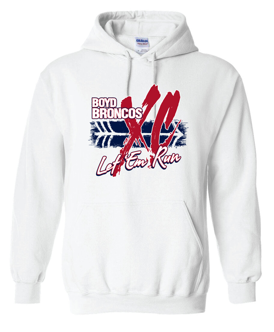 Boyd XC/T&amp;F - Big XC - Hoodie, Color: White