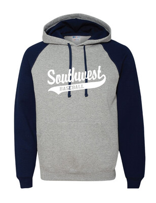 USW Baseball - Southwest Script - Raglan Hoodie