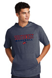 USW Baseball - Southwest Block - Tri-Blend Short Sleeve Hoodie