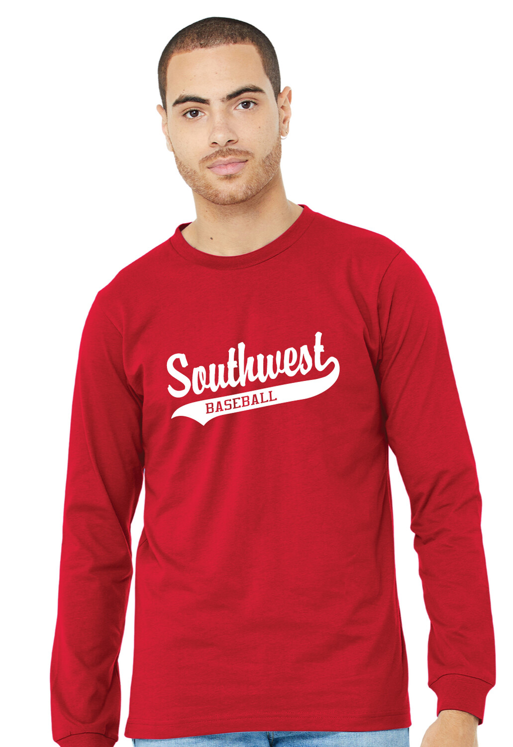 USW Baseball - Southwest Script - Bella+Canvas Long Sleeve
