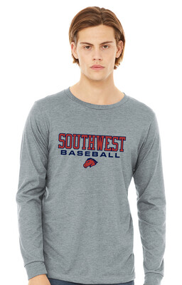 USW Baseball - Southwest Block - Bella+Canvas Long Sleeve