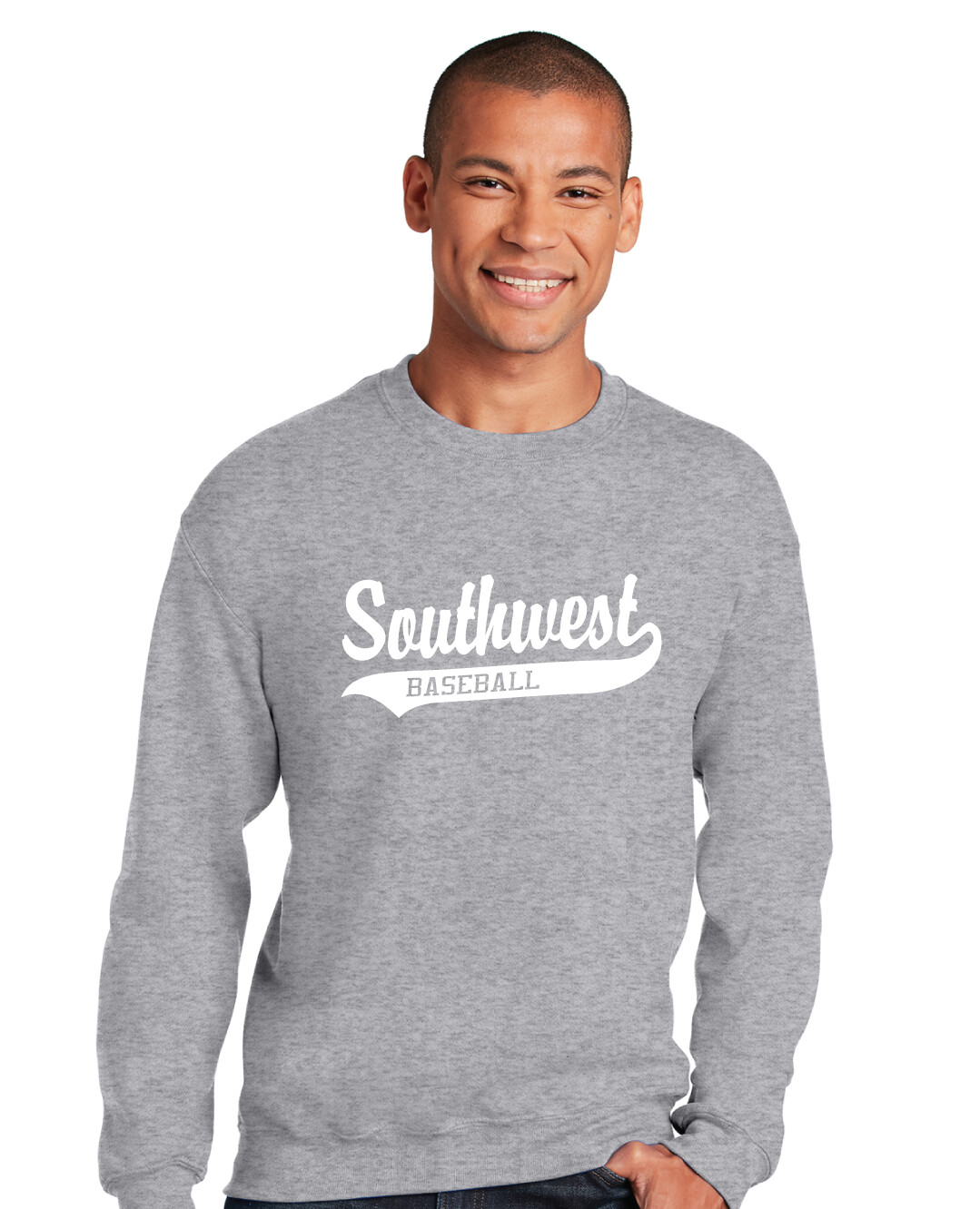 USW Baseball - Southwest Script - Crew Sweatshirt
