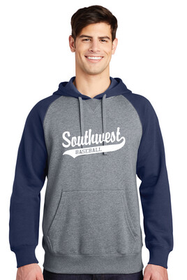 USW Baseball - Southwest Script - Raglan Hoodie