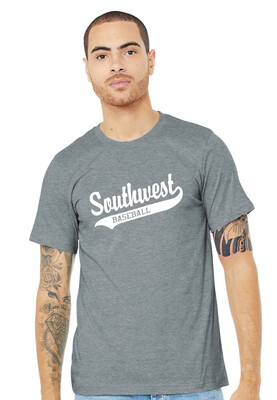 USW Baseball - Southwest Script - Bella+Canvas Short Sleeve