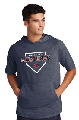 USW Baseball - Run as One - Tri-Blend Short Sleeve Hoodie