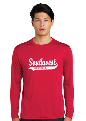 USW Baseball - Southwest Script - Dri-Fit Long Sleeve