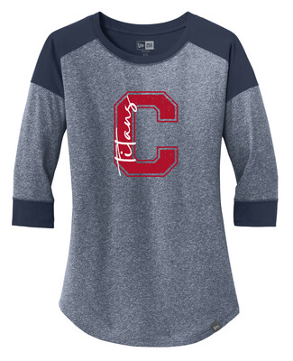 Centennial Football - Big C - Raglan Tee
