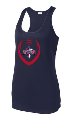 Centennial Football - Big Football - Dri-Fit Racerback Tank