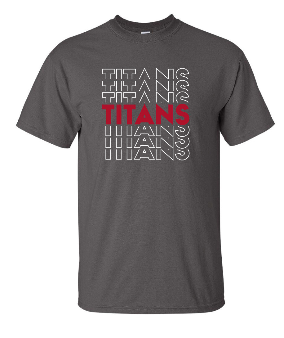 Centennial Football - Echo - Short Sleeve, Color: Charcoal