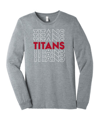 Centennial Football - Echo - Bella+Canvas Long Sleeve