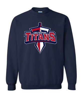 Centennial Football - Big Logo - Crew Sweatshirt