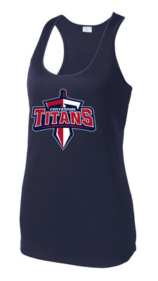 Centennial Football - Big Logo - Dri-Fit Racerback Tank