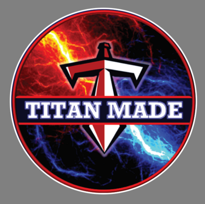 Centennial Football - Titan Made - Window Decal