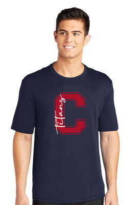 Centennial Football - Big C - Dri-Fit Short Sleeve