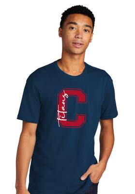 Centennial Football - Big C - NextLevel Short Sleeve