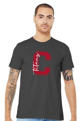 Centennial Football - Big C - Bella+Canvas Short Sleeve