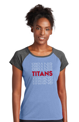 Centennial Football - Echo - Heather Scoop Neck