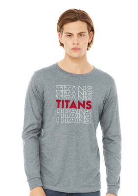 Centennial Football - Echo - Bella+Canvas Long Sleeve