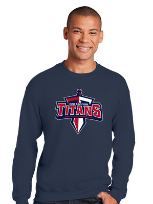 Centennial Football - Big Logo - Crew Sweatshirt