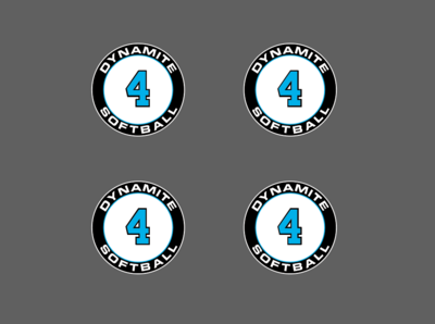 PBSA - Bat Knob Decals