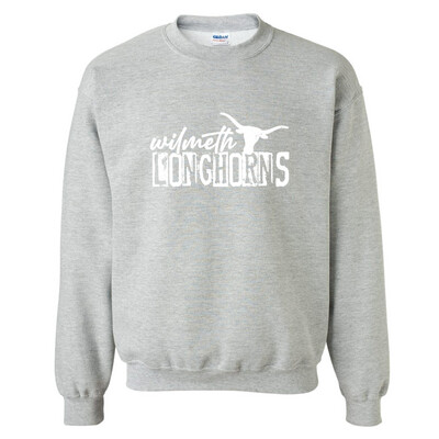 Wilmeth - Distressed Block - Crew Sweatshirt