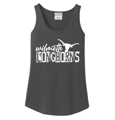 Wilmeth - Distressed Block - Cotton Tank