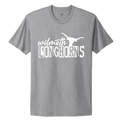 Wilmeth - Distressed Block - Next Level Short Sleeve