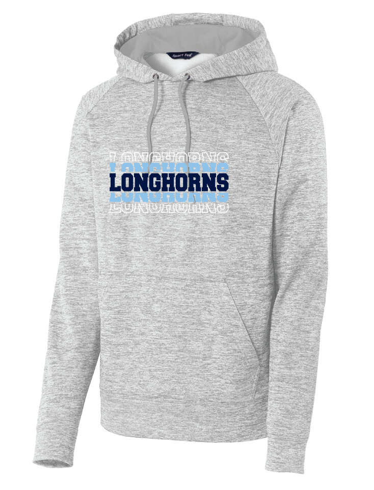 Wilmeth - Echo - Electric Dri-Fit Hoodie, Garment Color: Silver