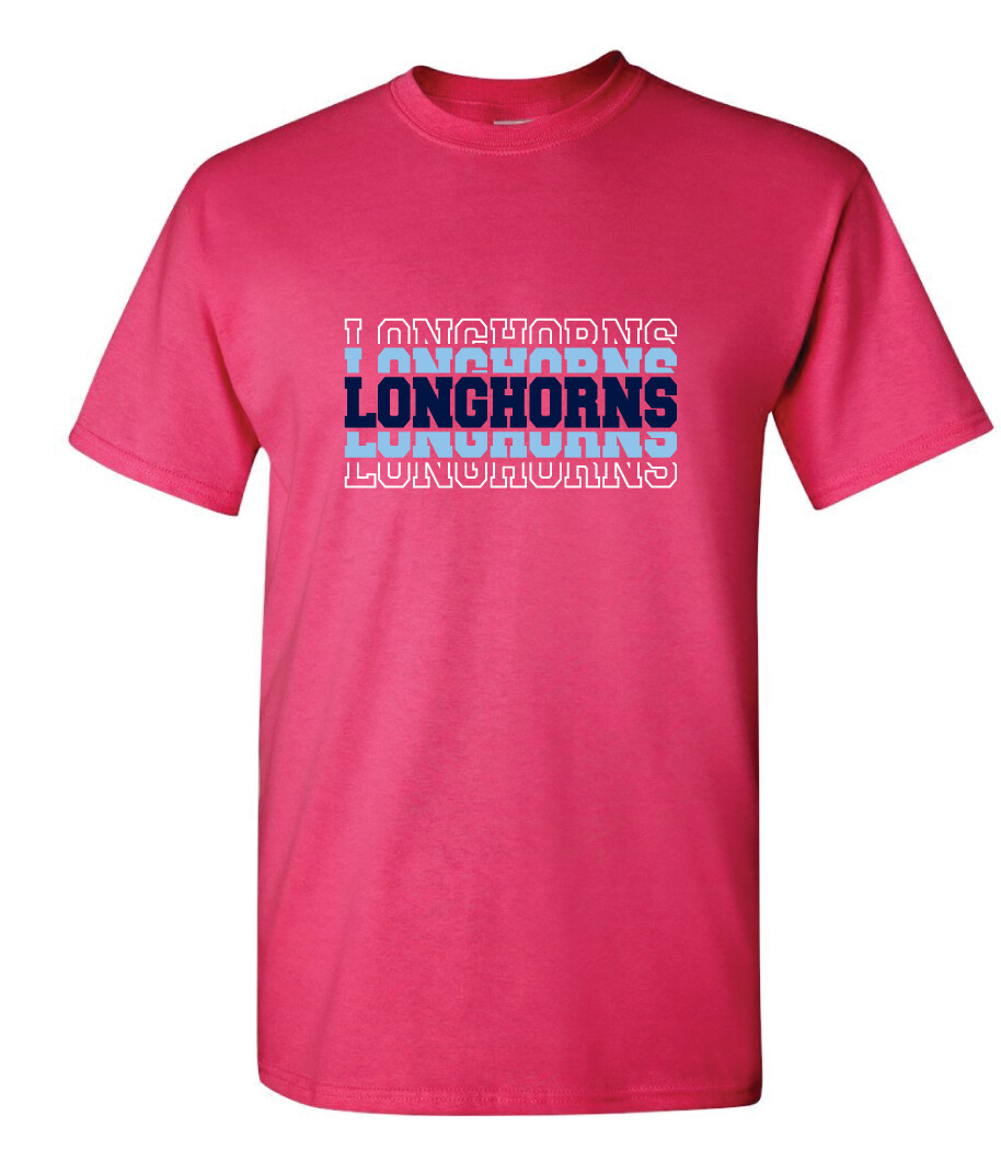 Wilmeth - Echo - Short Sleeve, Garment Color: Hot Pink