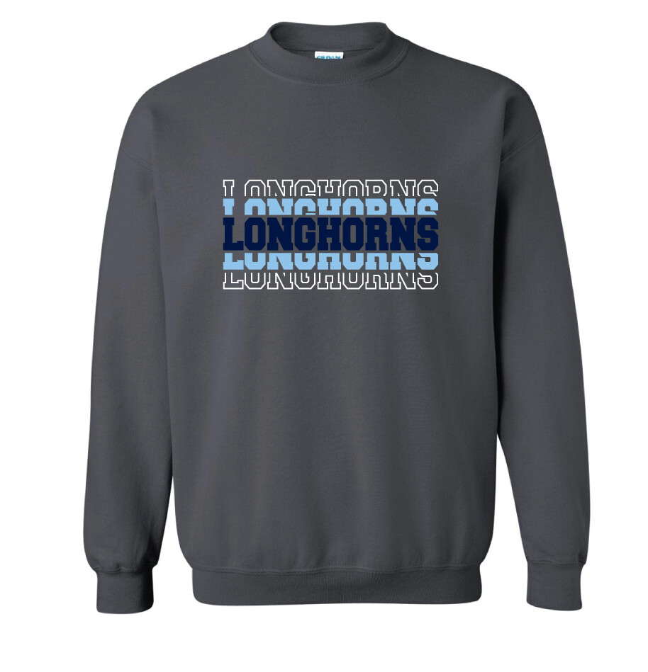 Wilmeth - Echo - Crew Sweatshirt, Garment Color: Charcoal