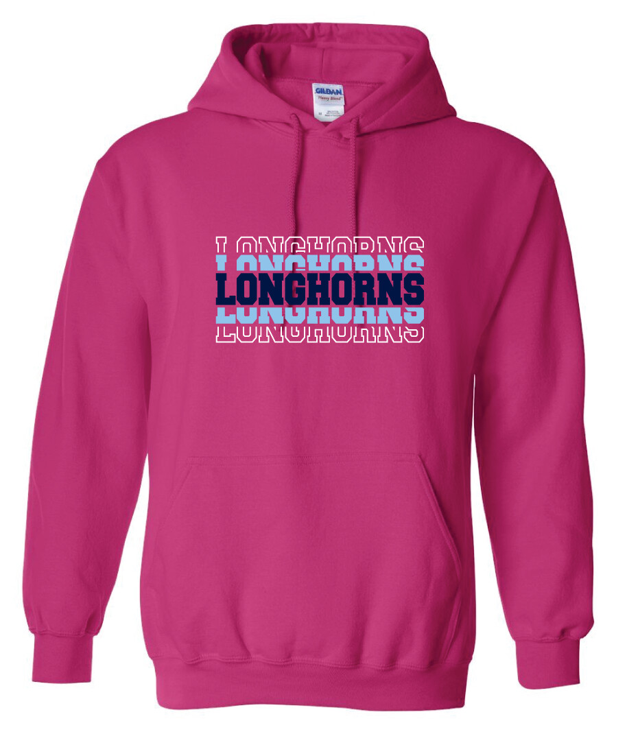 Wilmeth - Echo - Hoodie, Garment Color: Hot Pink