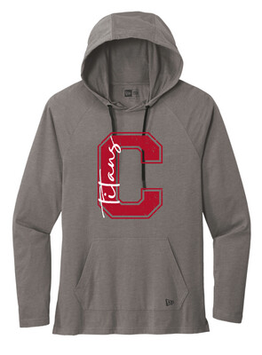 Centennial Football - Big C - Tri-Blend Hoodie