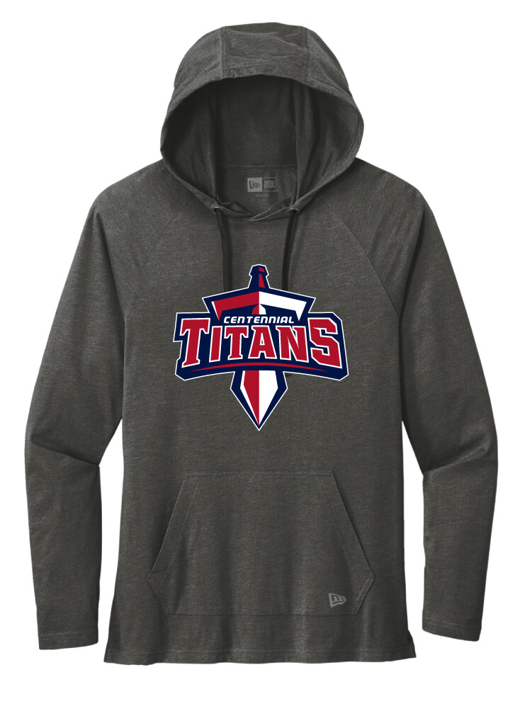 Centennial Football - Big Logo - Tri-Blend Hoodie, Color: Graphite