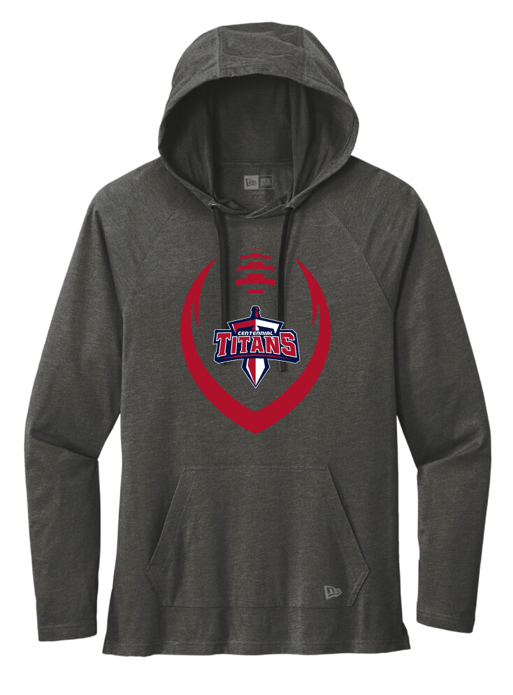 Centennial Football - Big Football - Tri-Blend Hoodie, Color: Graphite