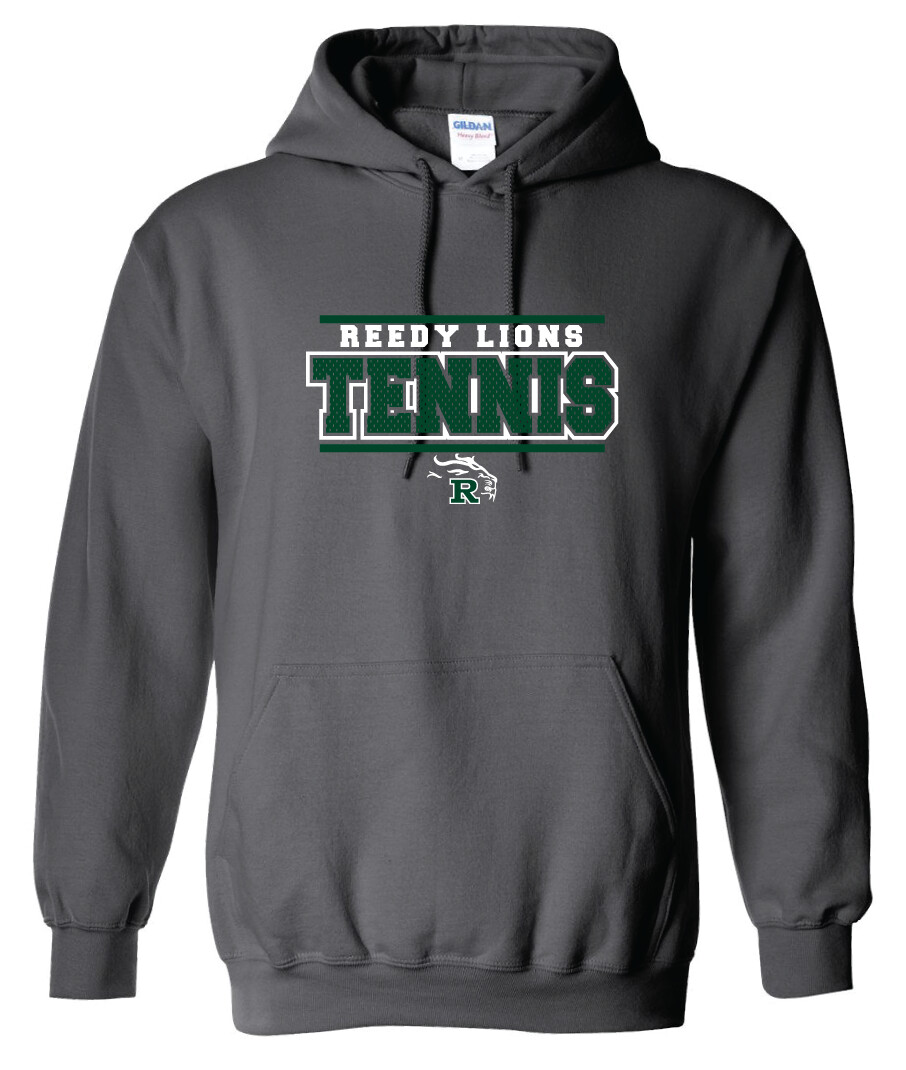 Reedy Tennis - Block Jersey - Hoodie, Color: Charcoal