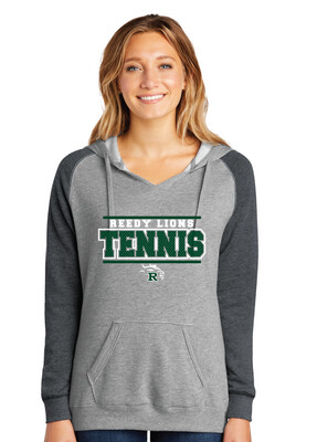 Reedy Tennis - Block Jersey - Lightweight Raglan Hoodie