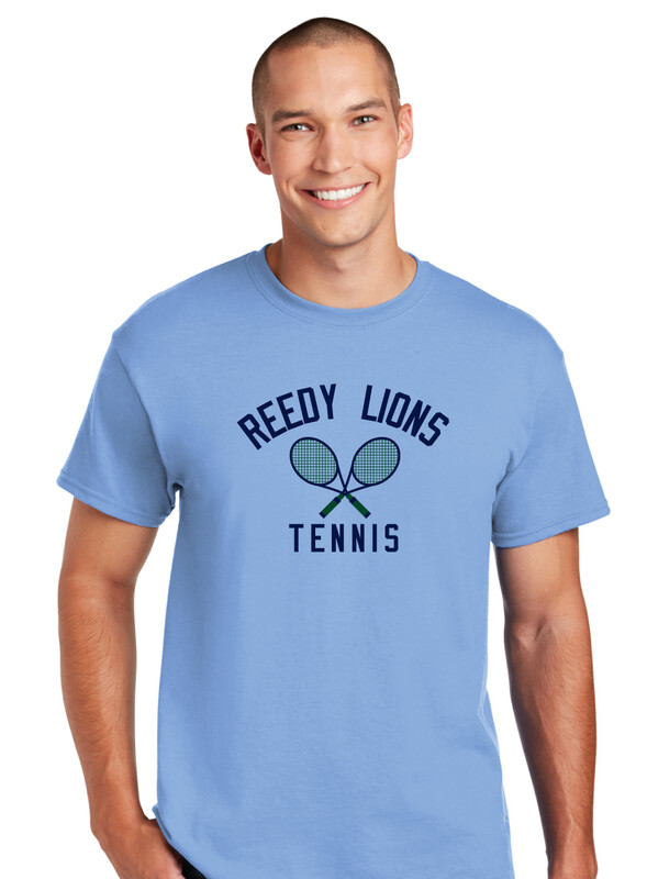 Reedy Tennis - Crossed Rackets - Short Sleeve